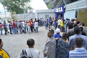 mais empregados para a caixa