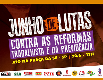Dia 20: o Brasil fará o Dia Nacional de Mobilização