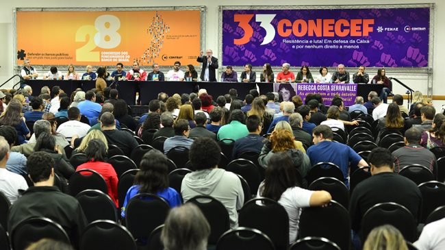 Aberto no sábado o 33º Conecef, em São Paulo