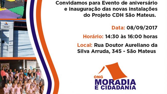 Moradia e Cidadania inaugura novas instalações em São Mateus