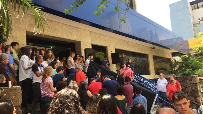 Dia de luta: “Se tem banco público, tem desenvolvimento”