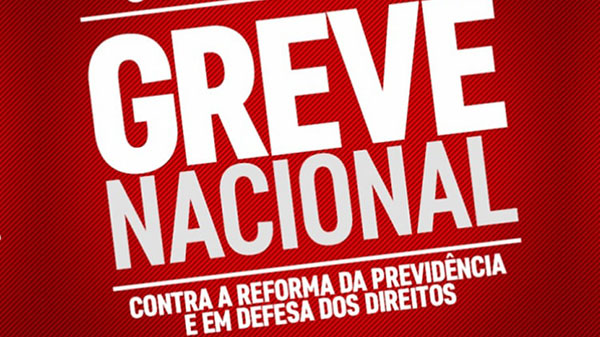 Brasil vai parar dia 5 contra reforma da Previdência