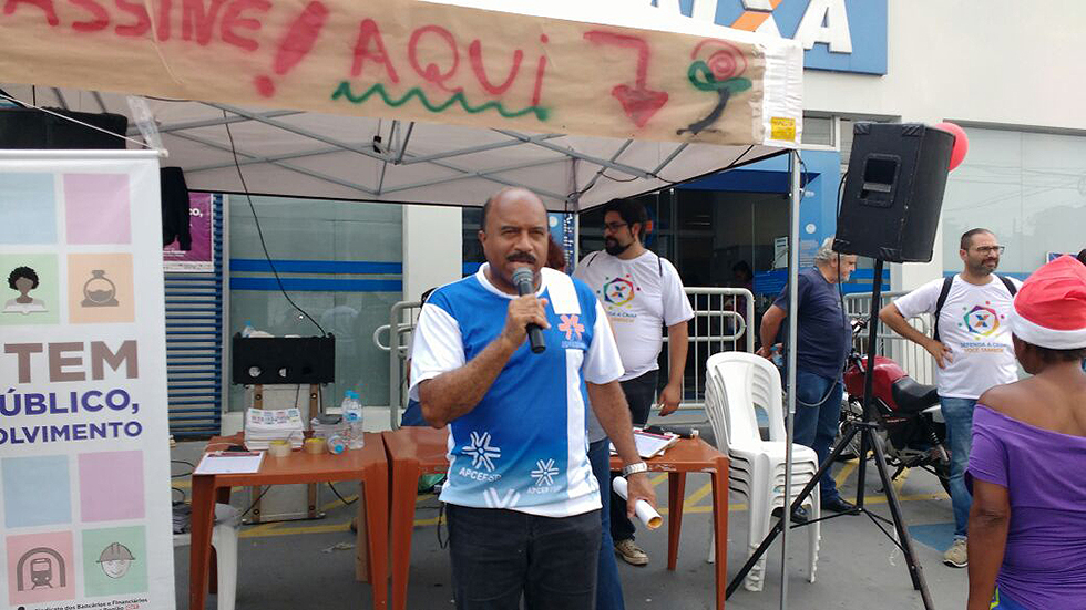 Não queremos o fechamento da agência Vila Joaniza!