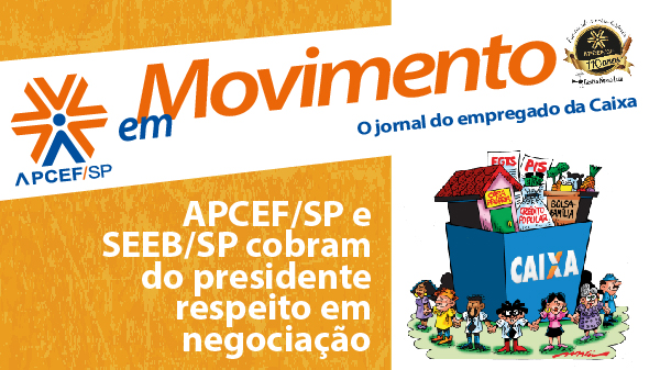 Confira a edição n. 1.265 do jornal APCEF em Movimento