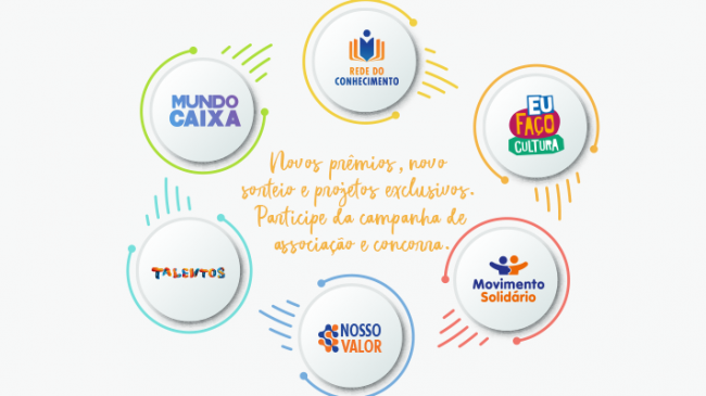 Associe-se à Apcef ou indique amigos para concorrer a prêmios