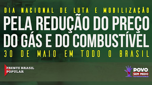 Nesta quarta, na Paulista: Frentes convocam atos pela redução do preço do gás e da gasolina