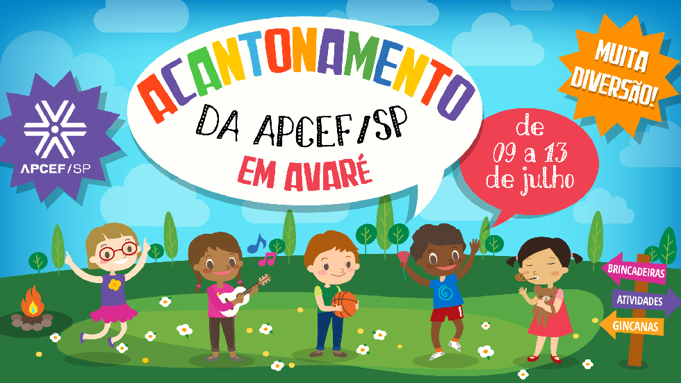 Em julho tem Acantonamento de Férias na Colônia de Avaré