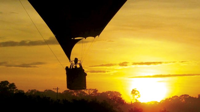 #APCEFIndica: voo de balão de instrução com preço especial