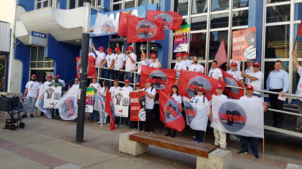 Fetec-CUT/SP inicia caravana de mobilização dos bancários