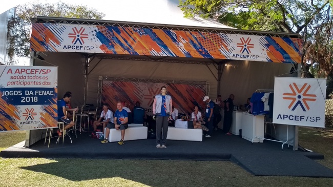 Visite o espaço da APCEF/SP nos Jogos da Fenae