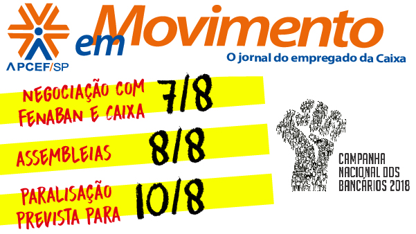 Confira a edição n. 1.277 do jornal APCEF em Movimento