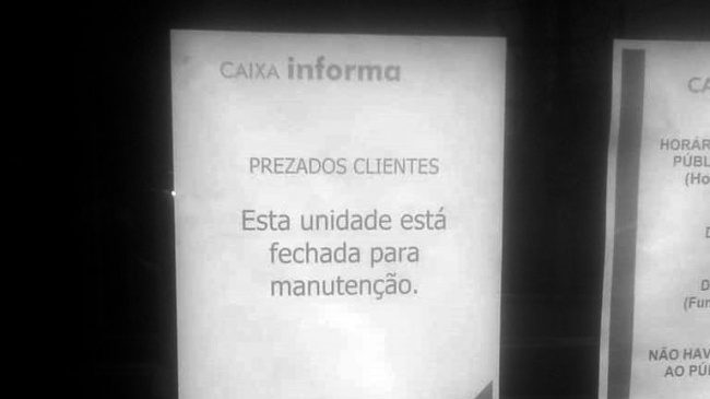 Agência Nossa Senhora do Ó fecha por problemas com ar-condicionado