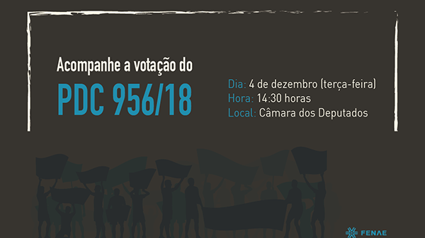 PDC 956 pode ser aprovado nesta terça-feira
