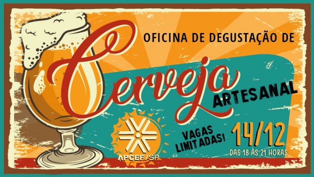 Dezembro tem oficina de degustação de cerveja