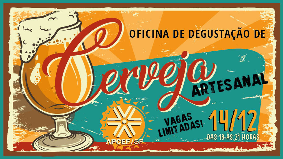 Dezembro tem oficina de degustação de cerveja