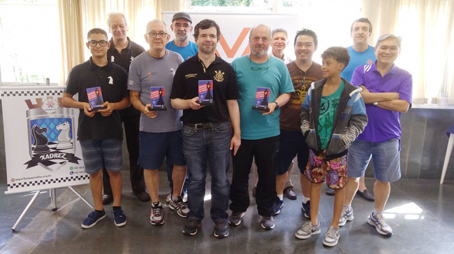 Sábado teve Torneio Relâmpago de Xadrez. Confira resultado