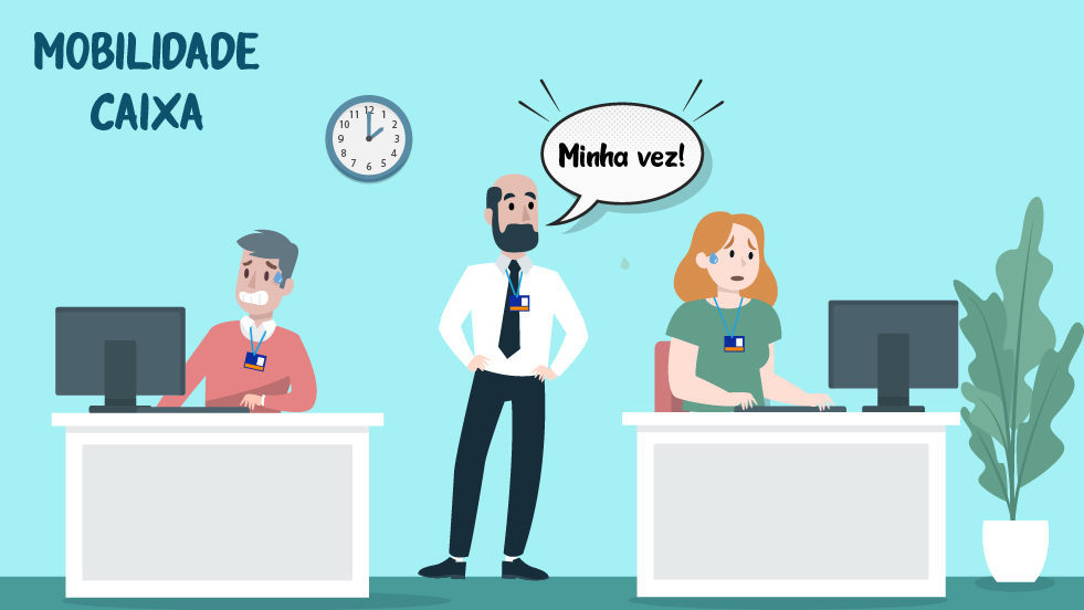 Novo modelo de trabalho da Caixa traz opção de compartilhamento de computadores