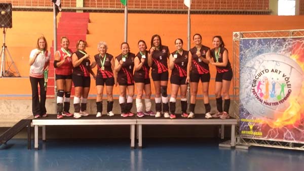 Seleção feminina da APCEF/SP é campeã do Circuito Art