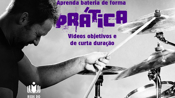 Rede do Conhecimento oferece microaulas de bateria e sobre o universo feminino