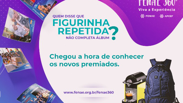 Campanha de associação Fenae 360º: resultado do 13º sorteio está no ar