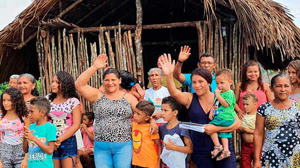 Comunidades abraçam dois novos projetos inaugurados em Belágua