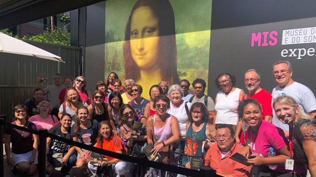 Passos da Cultura proporciona experiências multissensoriais