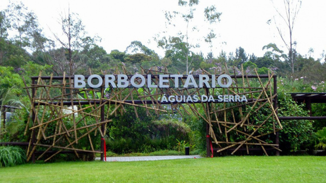 Dia de passear com a família no Borboletário
