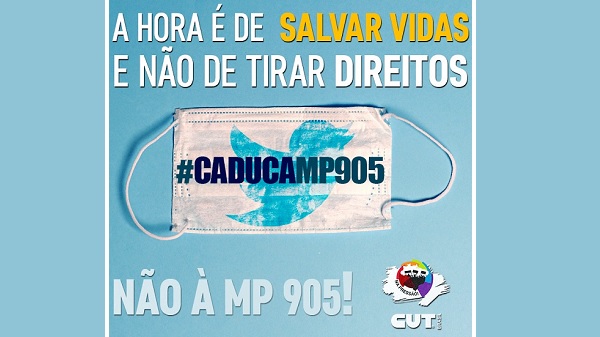 Pressione os senadores a votarem contra a MPV 905