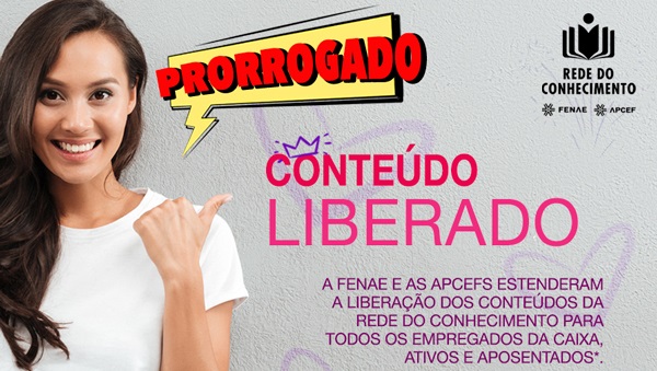 Rede do Conhecimento prorroga liberação de conteúdos a todos os empregados