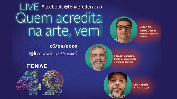 Assista transmissão ao vivo sobre o Talentos Fenae/APCEF