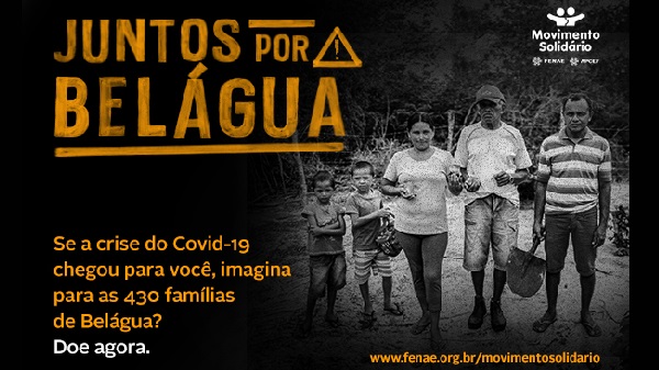 Belágua precisa da sua solidariedade