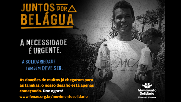 Ação emergencial de doações reforça solidariedade à Belágua