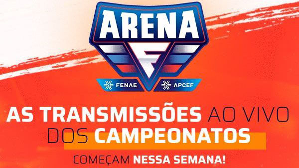 Acompanhe as transmissões ao vivo do Arena Fenae