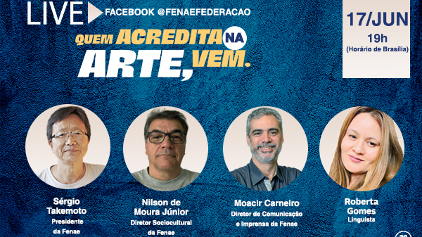 Debate sobre literatura encerra série de lives especiais do Talentos 2020