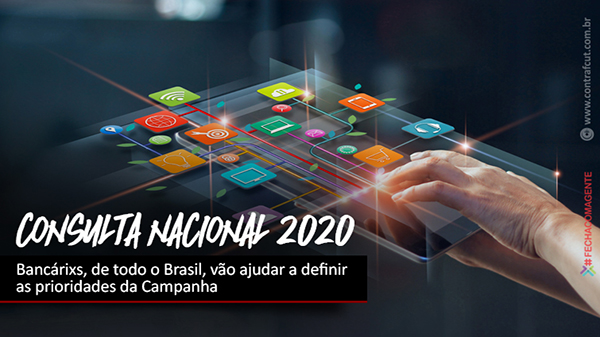 Hoje é o último dia para responder à Consulta Nacional dos Bancários. Participe!