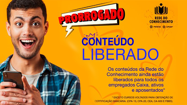 Rede do Conhecimento tem mais de 100 cursos liberados para o empregado Caixa