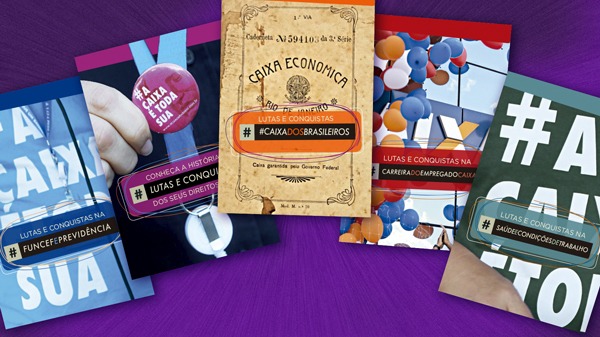 Nova cartilha mostra história de luta dos empregados da Caixa