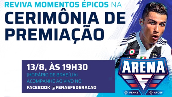 Live Arena premia os vencedores e reforça sucesso do torneio de jogos on-line