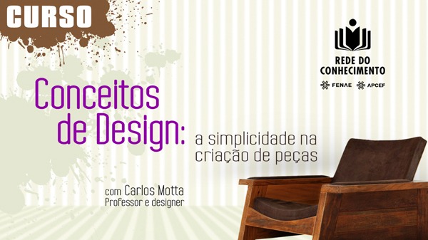 Conceitos de Design é o novo curso da Rede do Conhecimento