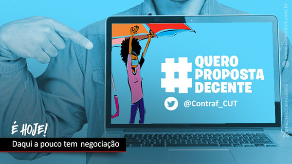 Hoje tem negociação com a Fenaban em semana decisiva para a categoria