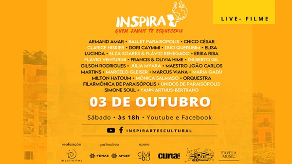 “Inspira: Quem jamais te esqueceria”: confira quem já confirmou presença!