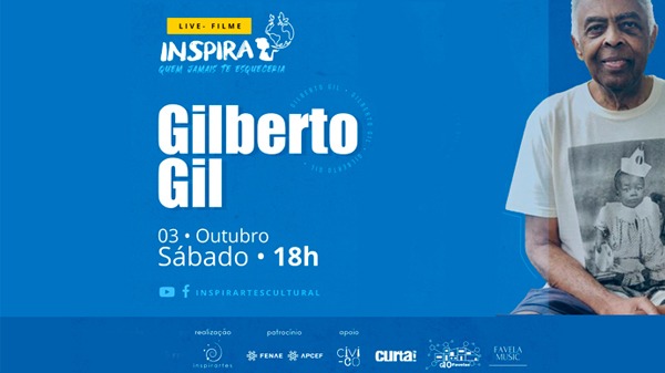 Gilberto Gil, Elza Soares, Chico César, Maria Gadú, Flávio Venturini e Mônica Salmaso se encontram em live