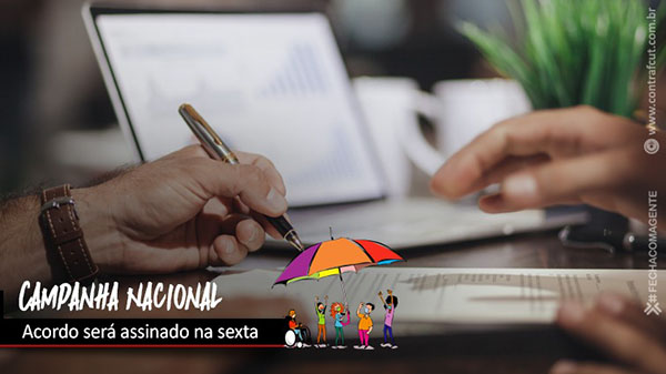 Bancários assinam acordo com Fenaban na sexta-feira (4)