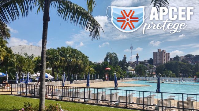 Piscinas e restaurante do clube serão reabertos em 3 de outubro