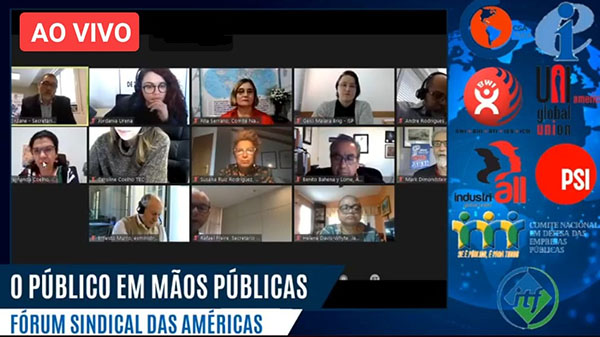 Encontro firma unidade dos trabalhadores da América Latina em defesa das empresas e serviços públicos