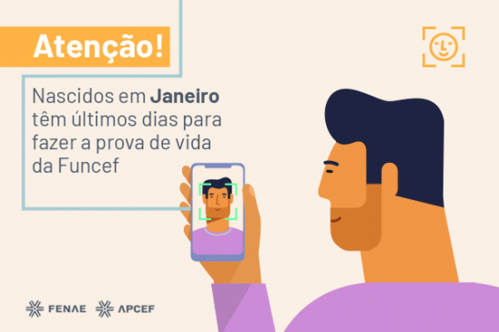 Nascidos em janeiro têm últimos dias para fazer a prova de vida da Funcef