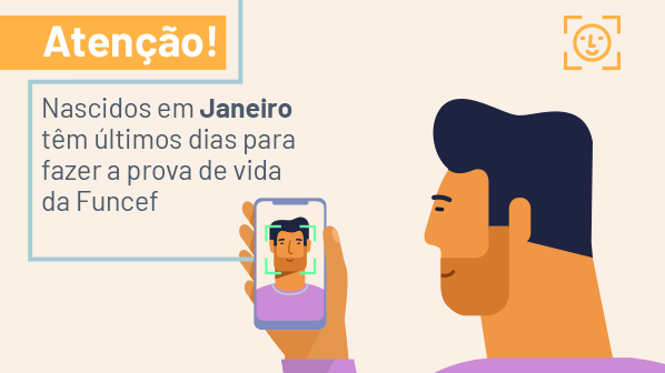 Nascidos em janeiro têm últimos dias para fazer a prova de vida da Funcef