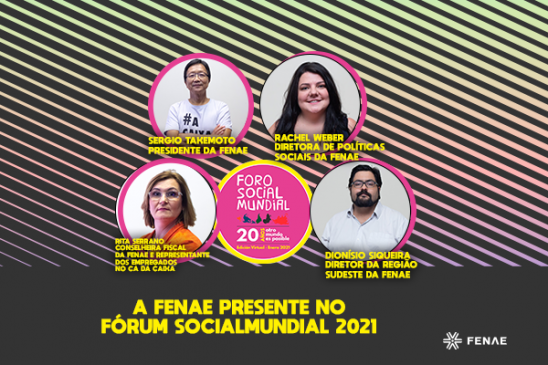 Fenae terá participação ativa no Fórum Social Mundial. Confira a programação