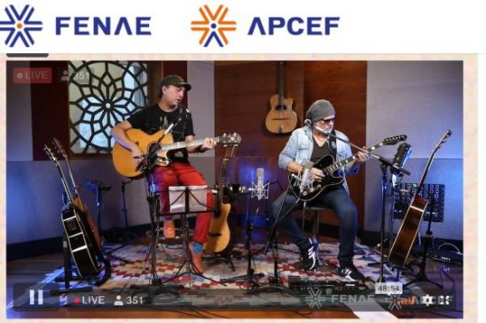 Lançamento do Meu Ideal e show de Zeca Baleiro marcam comemoração do Dia do Aposentado da Fenae e das Apcefs