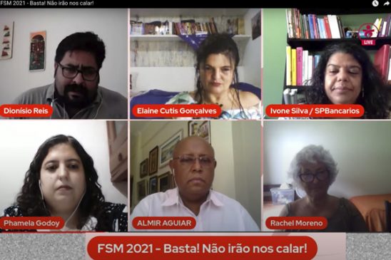 Fórum Social Mundial: Bancários apresentam projeto de assistência às vítimas de violência doméstica